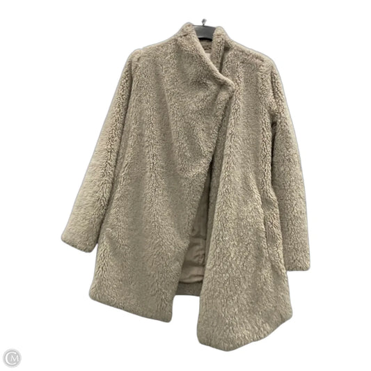 Jacket Faux Fur & Sherpa By Bb Dakota In Grey, Size: Xs
