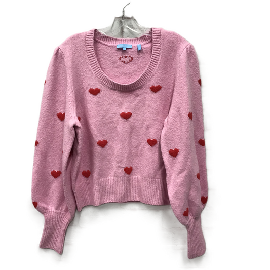 Pink Sweater By Draper James, Size: 1x