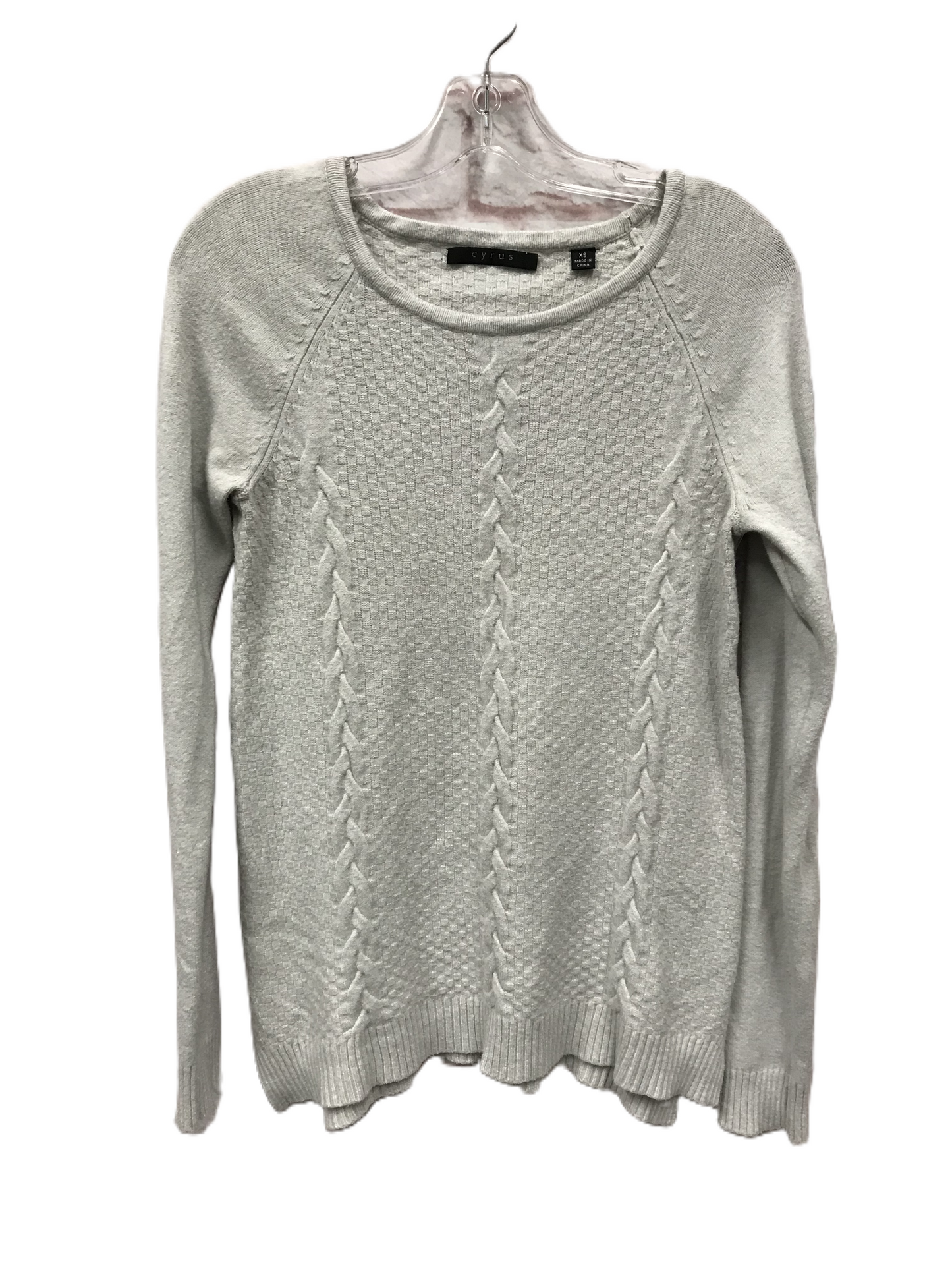 Grey Sweater By Cyrus Knits, Size: Xs