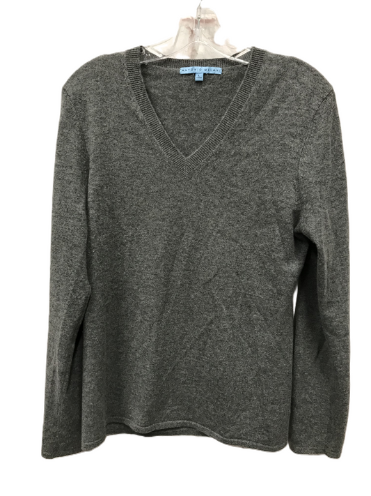 Grey Sweater Cashmere By Antonio Melani, Size: L