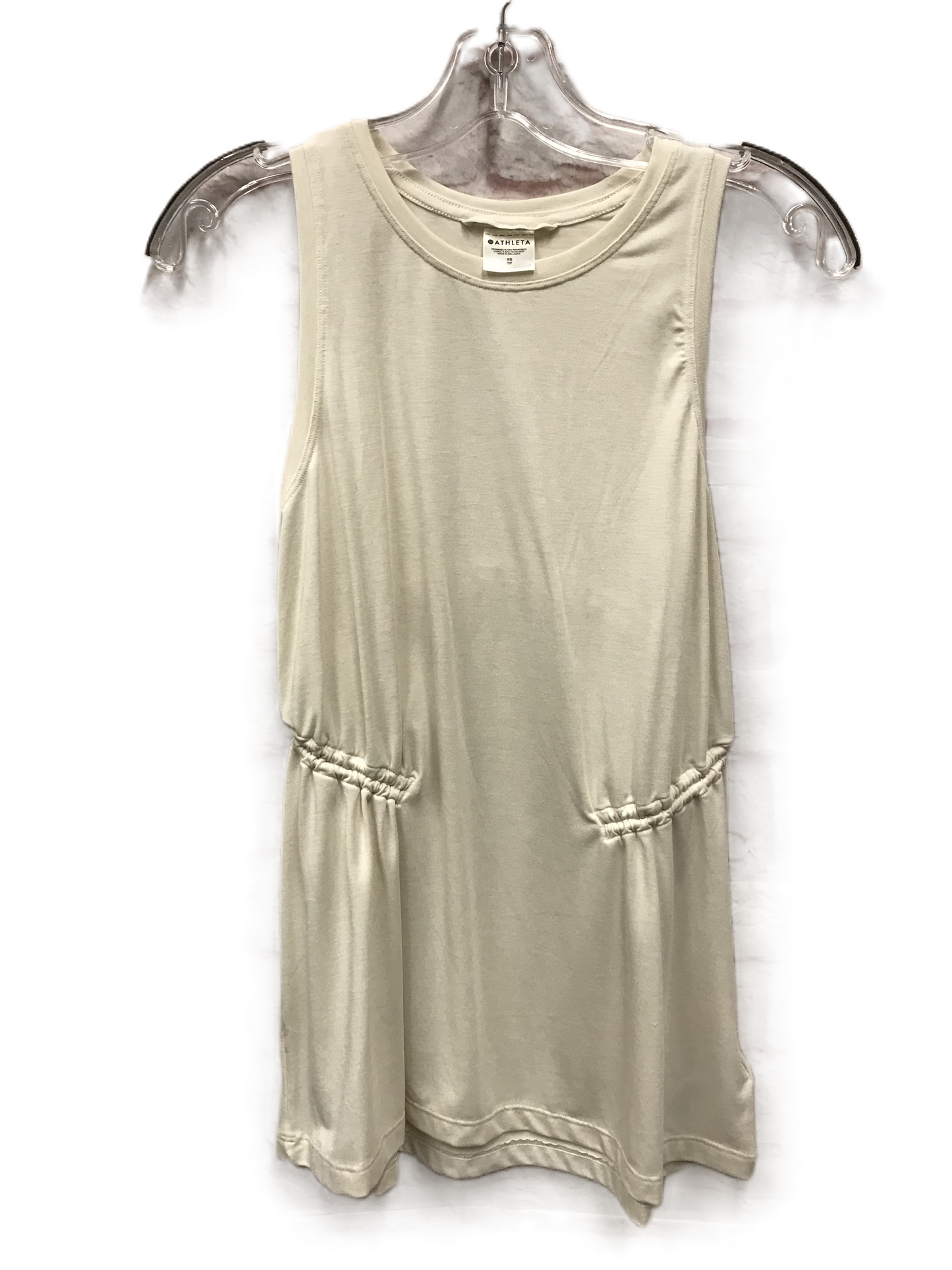 Beige Athletic Tank Top By Athleta, Size: Xs