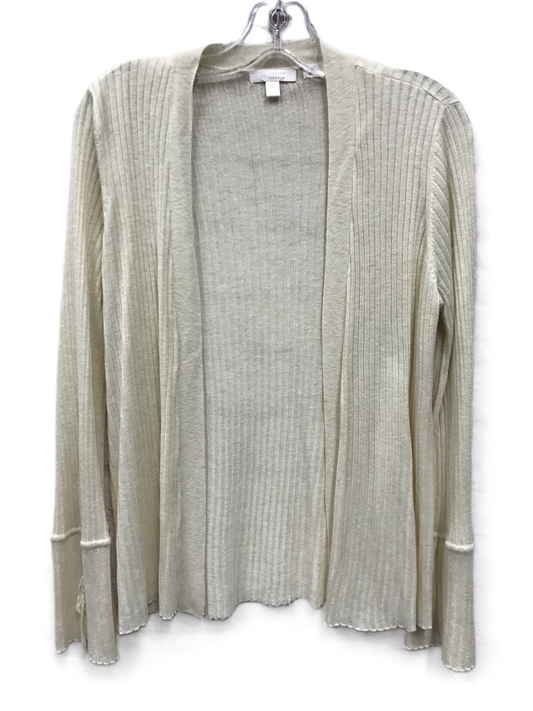 Beige Sweater Cardigan By Lc Lauren Conrad, Size: M