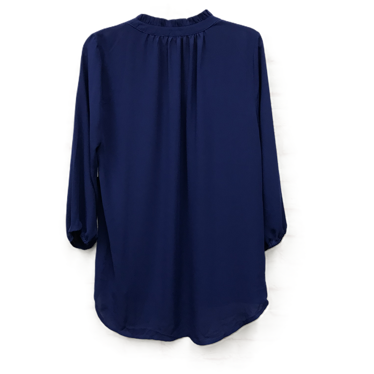 Blue Top Long Sleeve By Staccato, Size: L