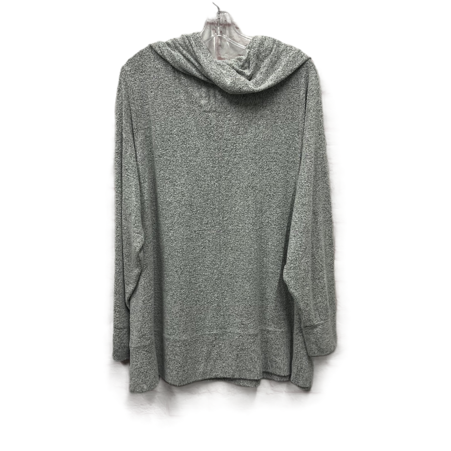 Top Long Sleeve By Cupio In Grey, Size: 2x