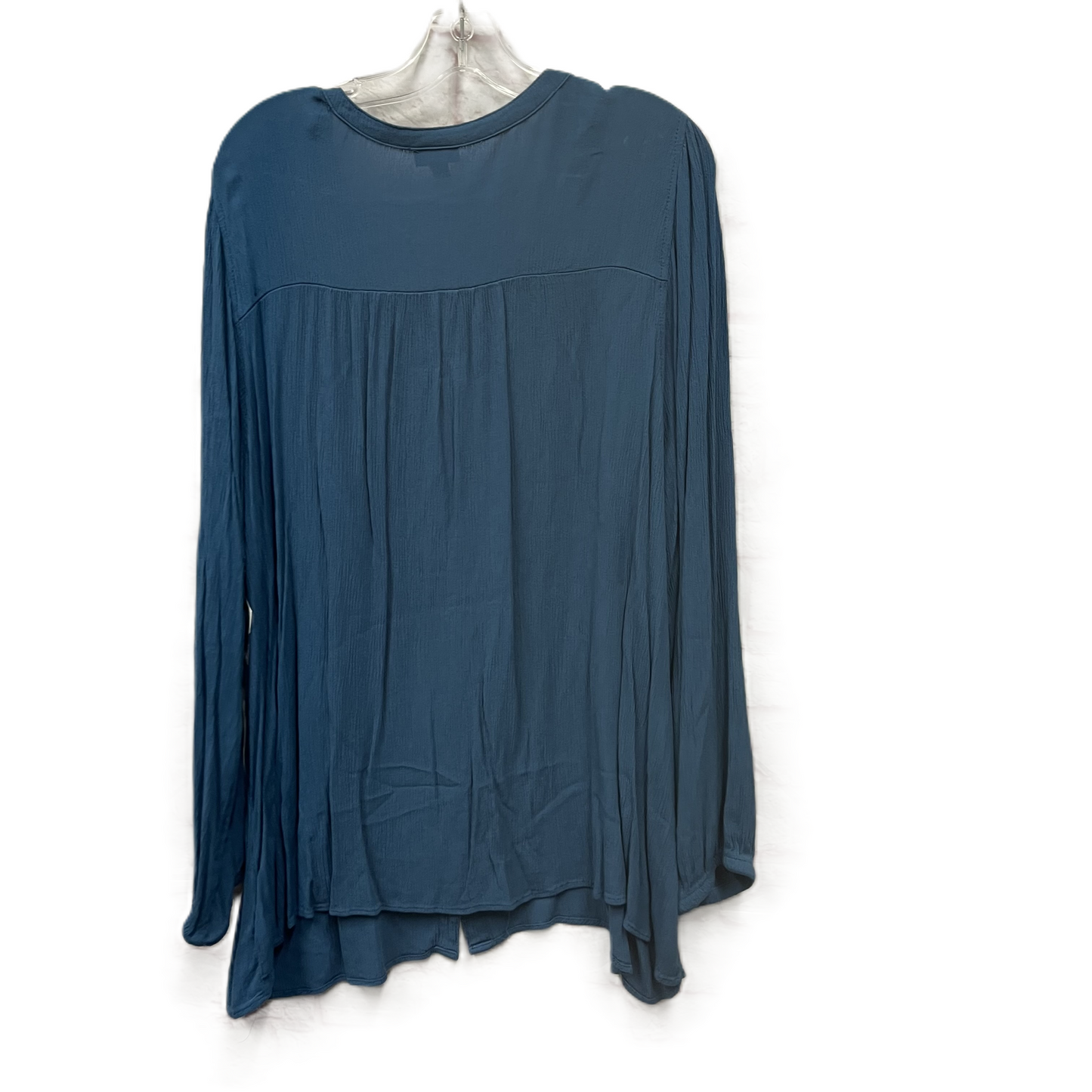 Top Long Sleeve By Torrid In Blue, Size: 3x