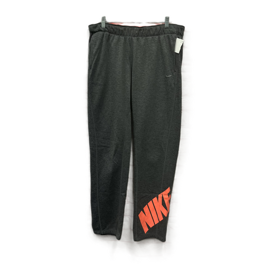 Athletic Pants By Nike In Grey, Size: Xl