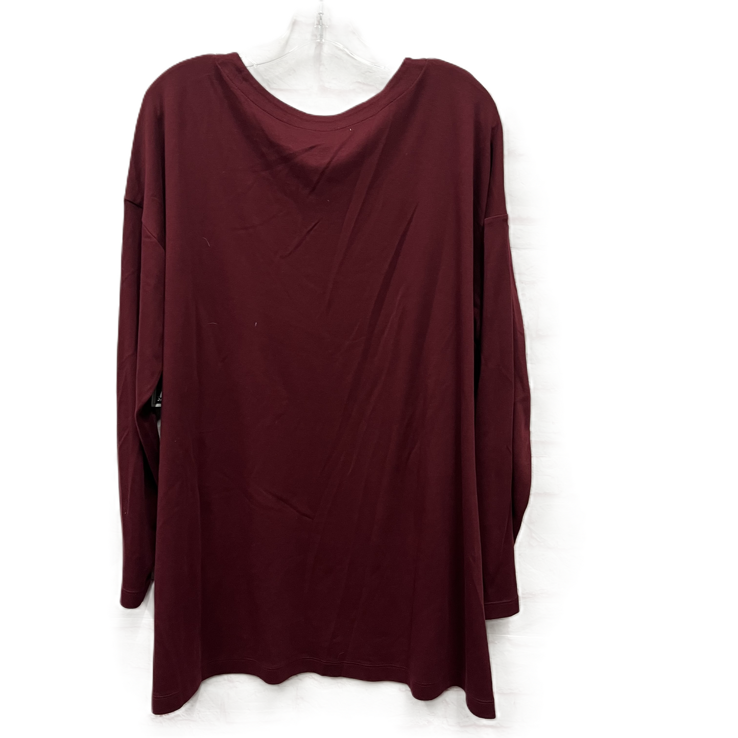 Top Long Sleeve By J. Jill In Red, Size: Xl