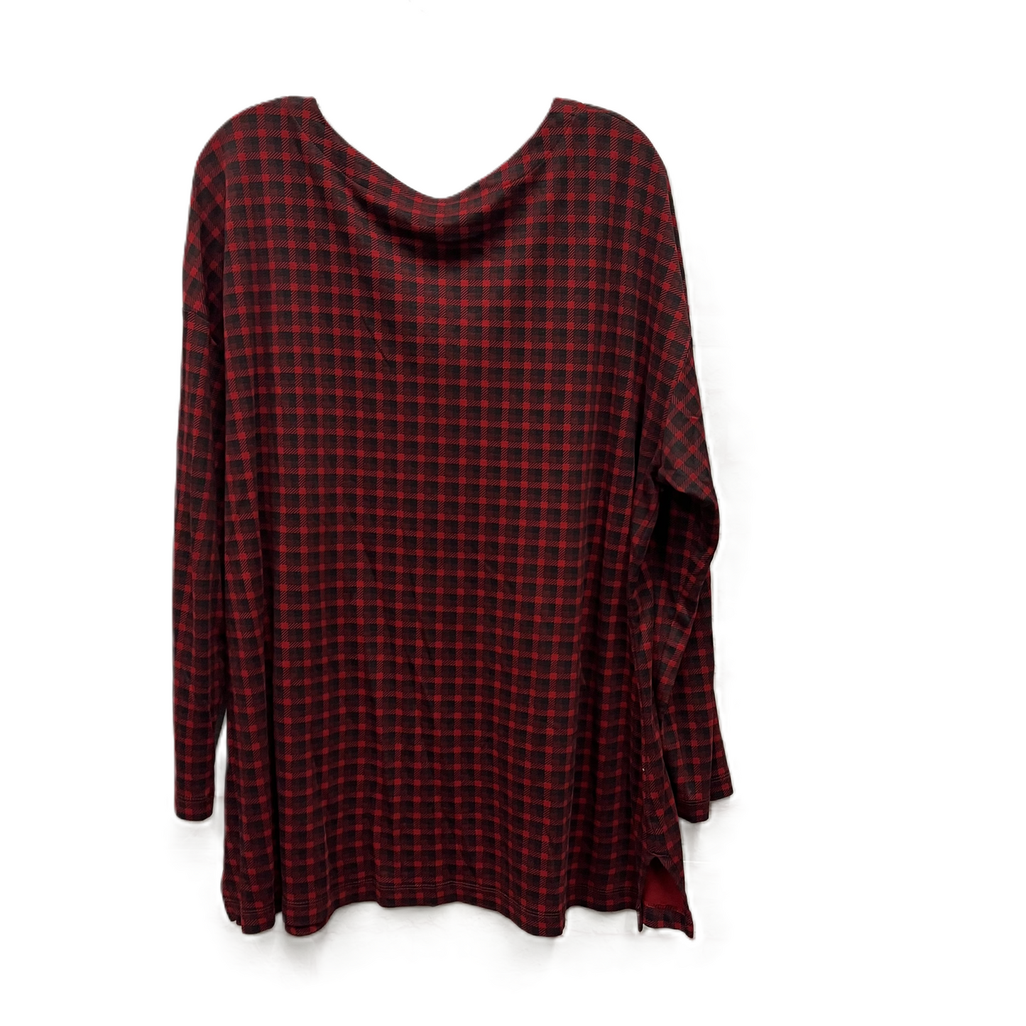 Top Long Sleeve By J. Jill In Red, Size: Xl