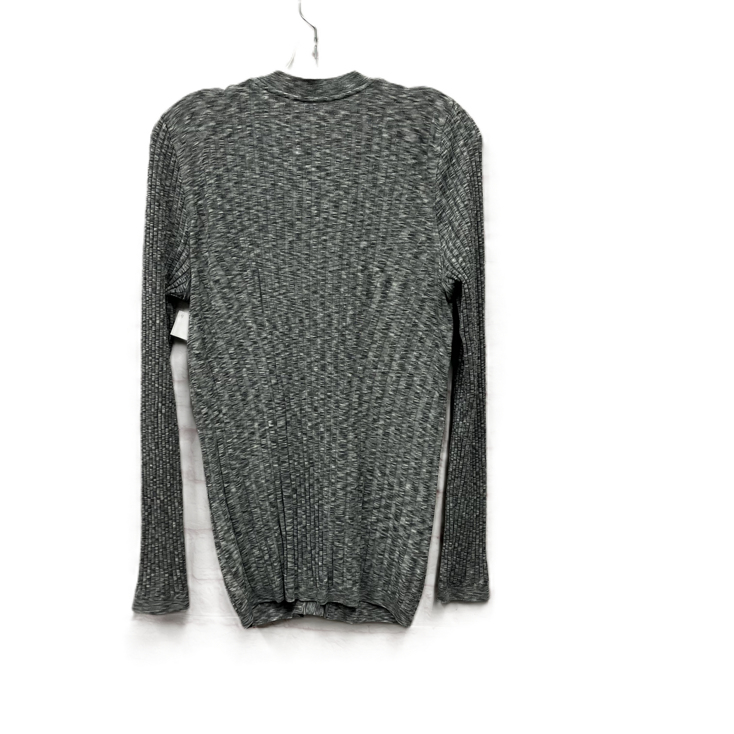 Sweater Cardigan By Athleta In Grey, Size: L