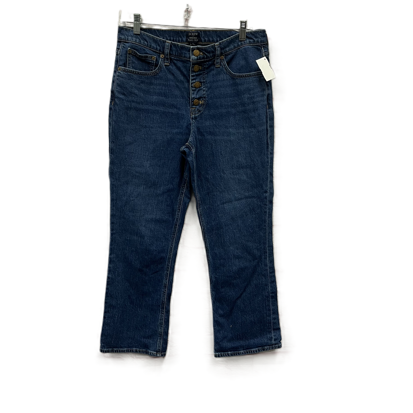 Jeans Flared By J. Crew In Blue, Size: 8