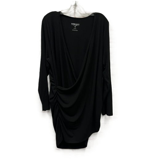 Top Long Sleeve By Torrid In Black, Size: 3x