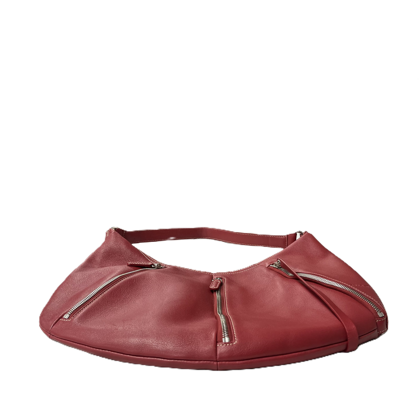 Handbag Leather By Wilsons Leather, Size: Large