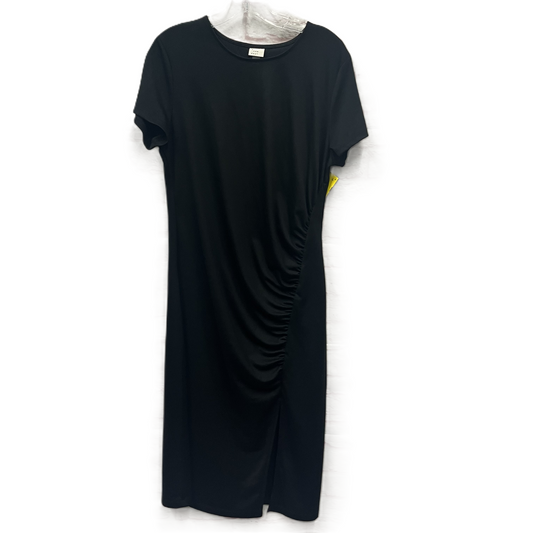 Dress Casual Midi By A New Day In Black, Size: Xl