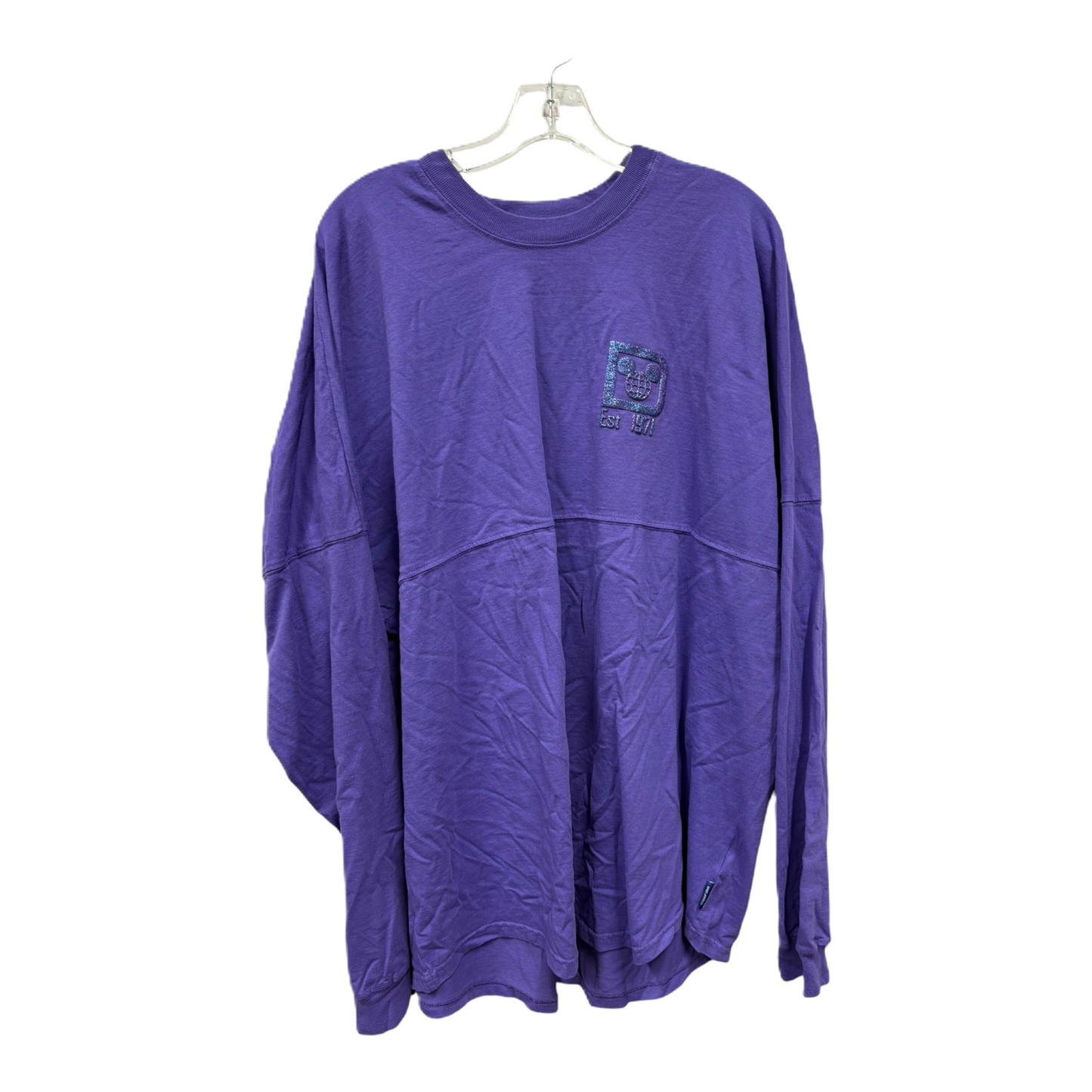 Top Long Sleeve By Disney Store In Purple, Size: 1x