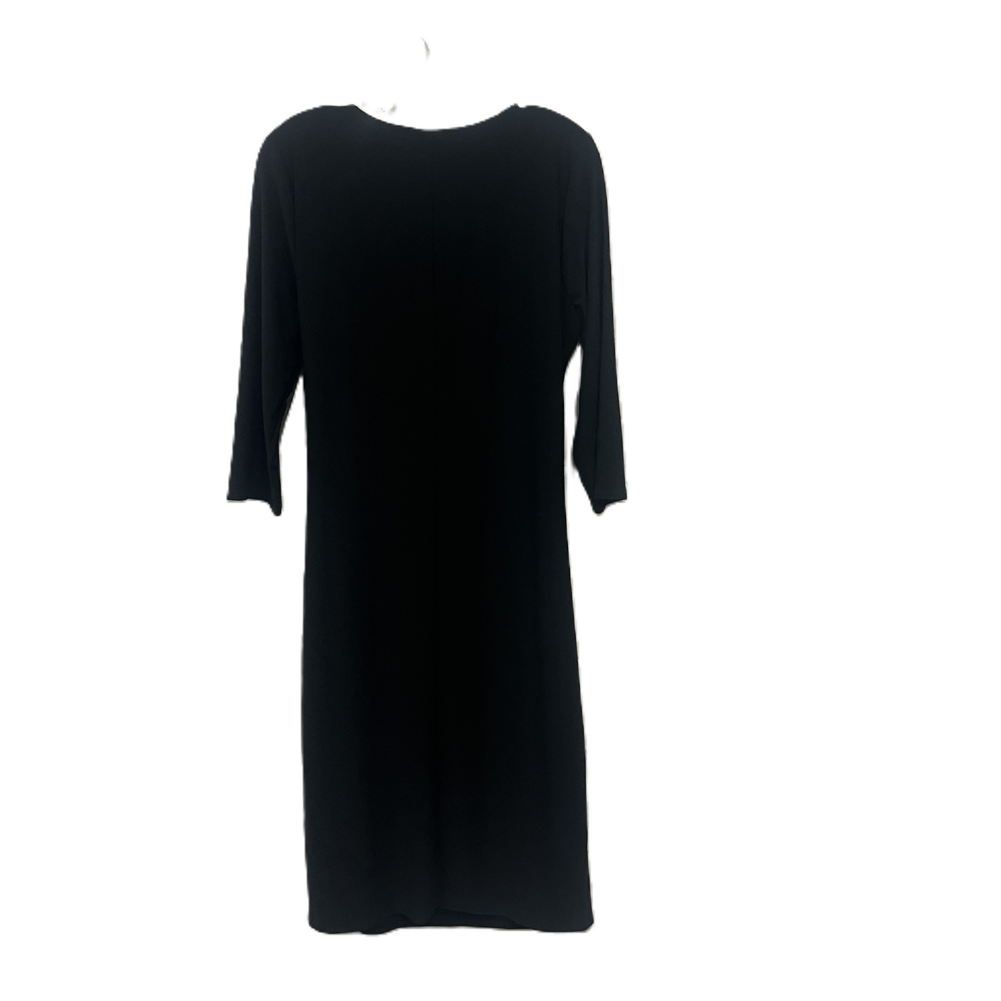 Dress Party Midi By White House Black Market In Black, Size: L