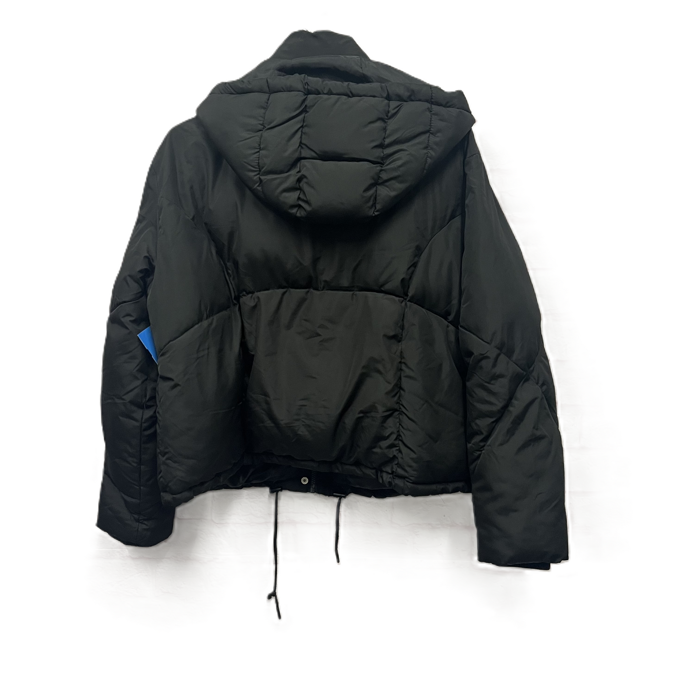 Coat Puffer & Quilted By Sebby In Black, Size: L