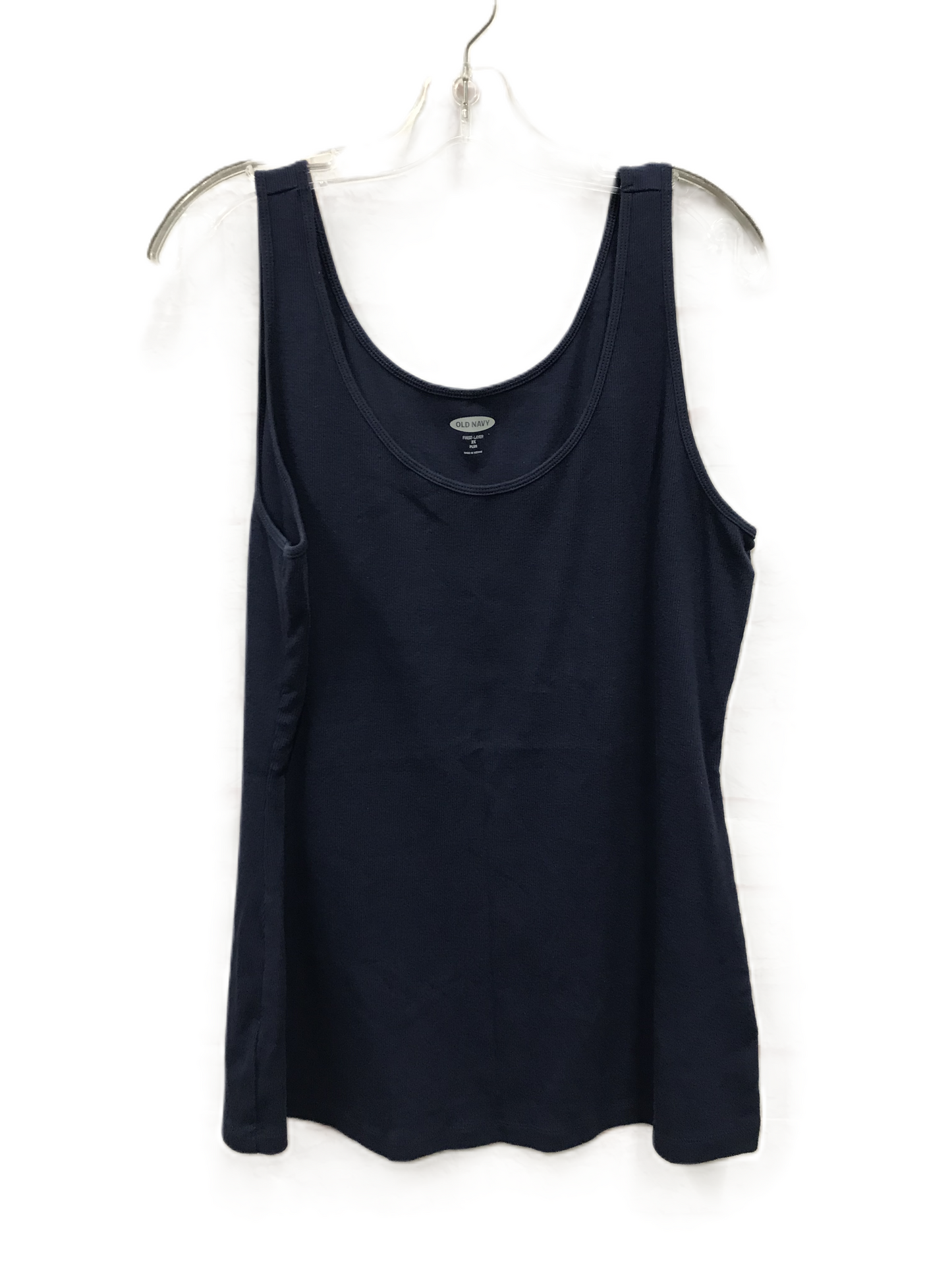 Navy Top Sleeveless By Old Navy, Size: 2x