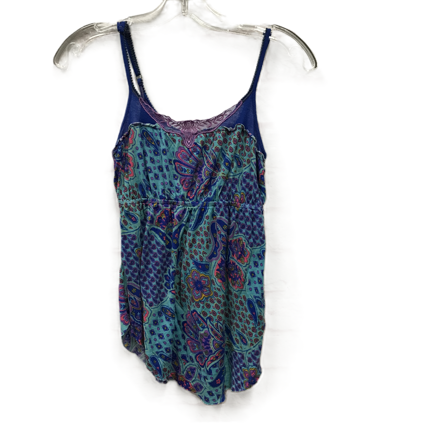 Blue Top Sleeveless By Free People, Size: Xs
