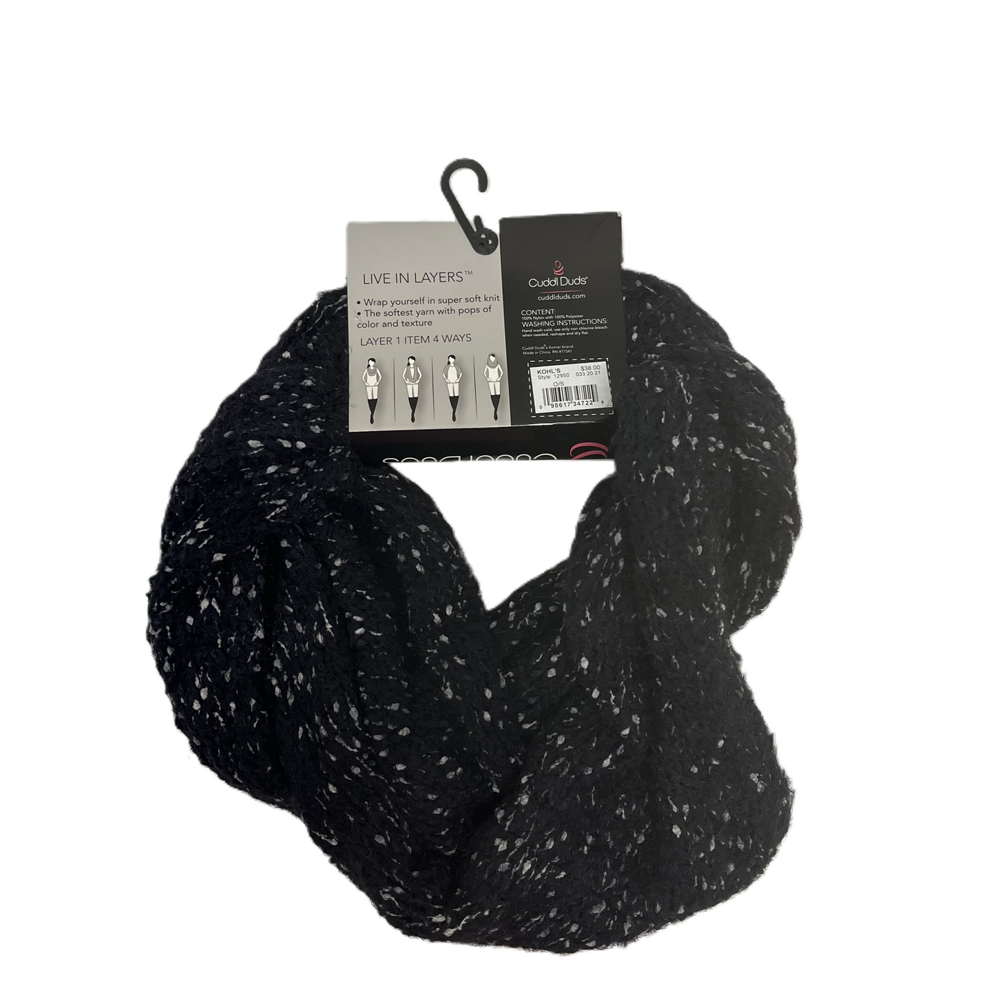 Scarf Infinity By Cuddl Duds