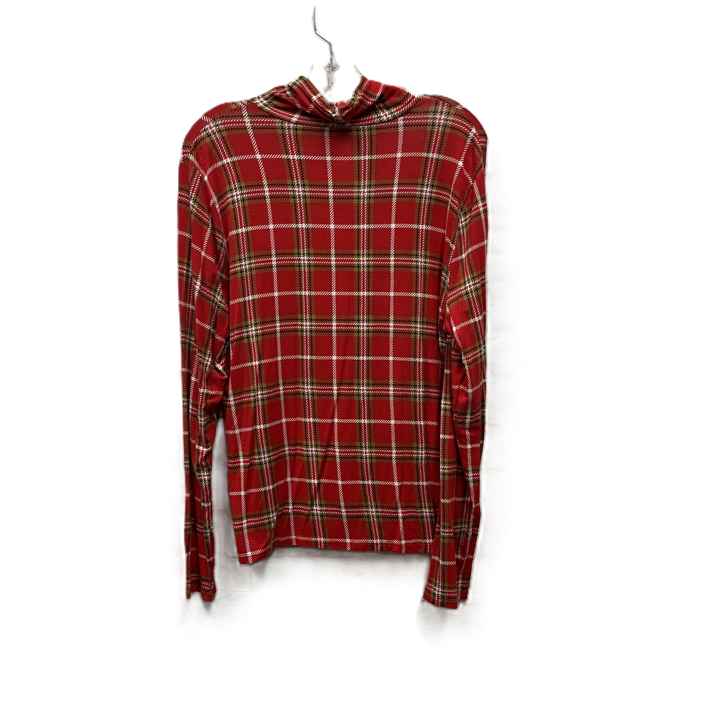 Top Long Sleeve By Ann Taylor In Red, Size: Xl