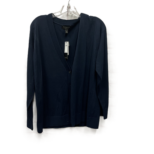 Sweater Cardigan By Banana Republic In Navy, Size: Xl