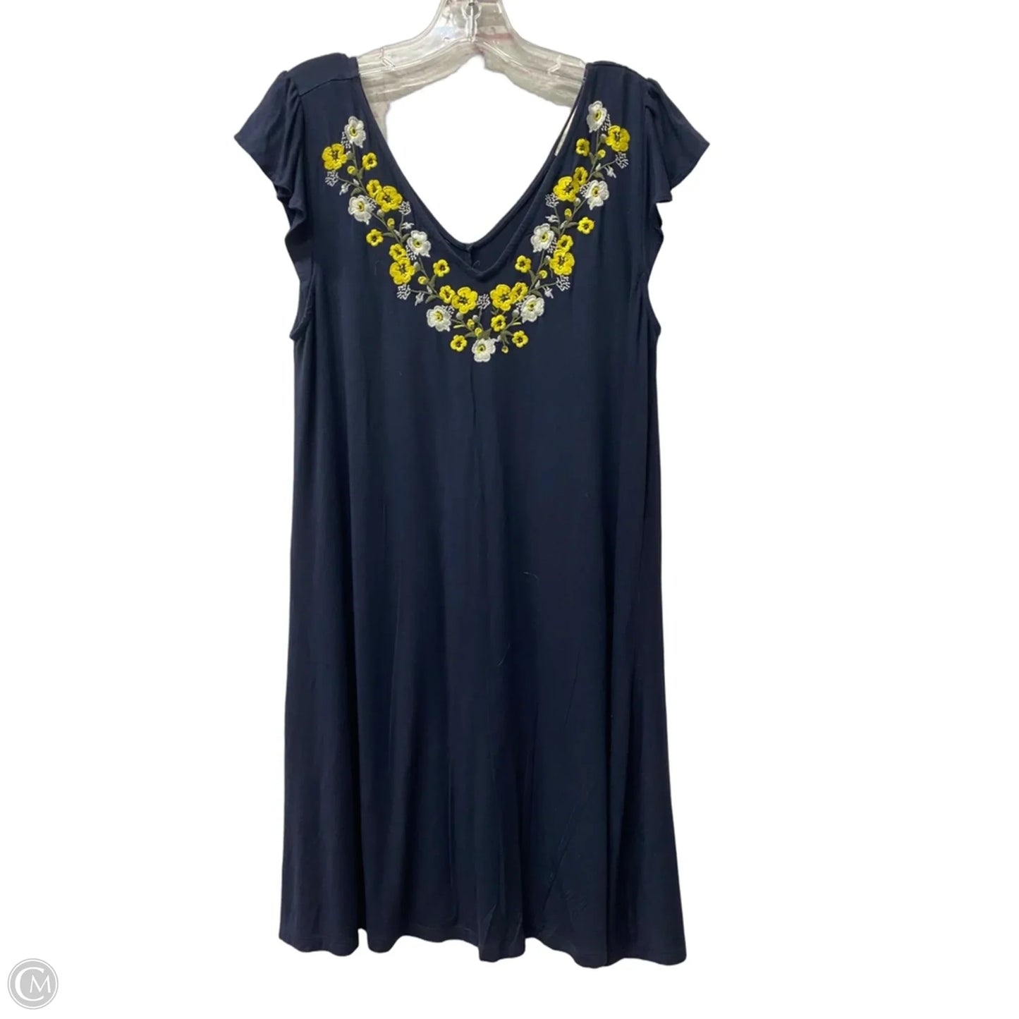 Dress Casual Short By Loft In Blue, Size: M