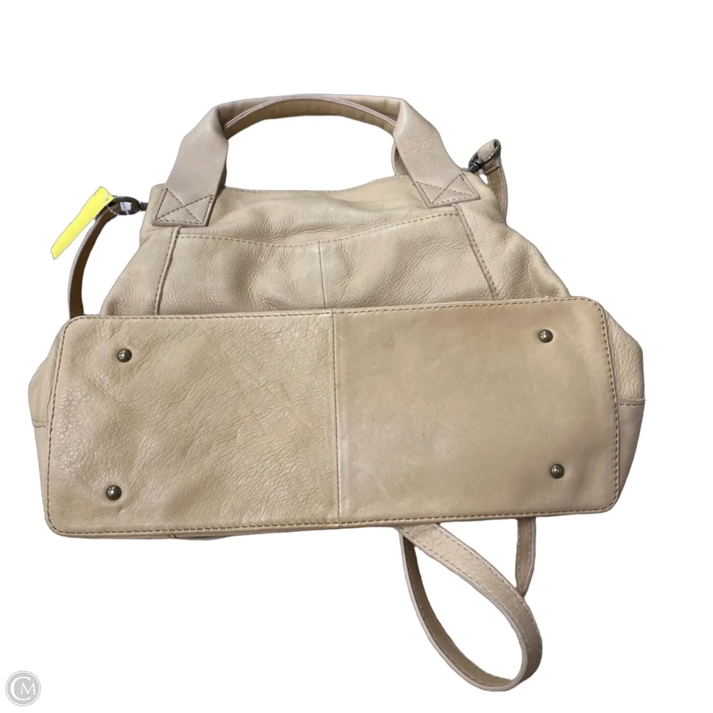 Handbag Leather By American leather, Size: Medium