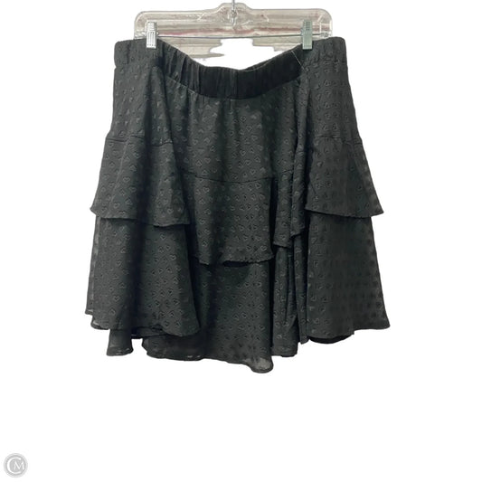 Skirt Mini & Short By Torrid In Black, Size: 20