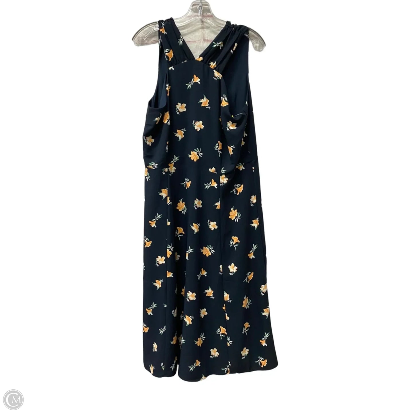 Dress Casual Maxi By Ann Taylor In Blue, Size: L