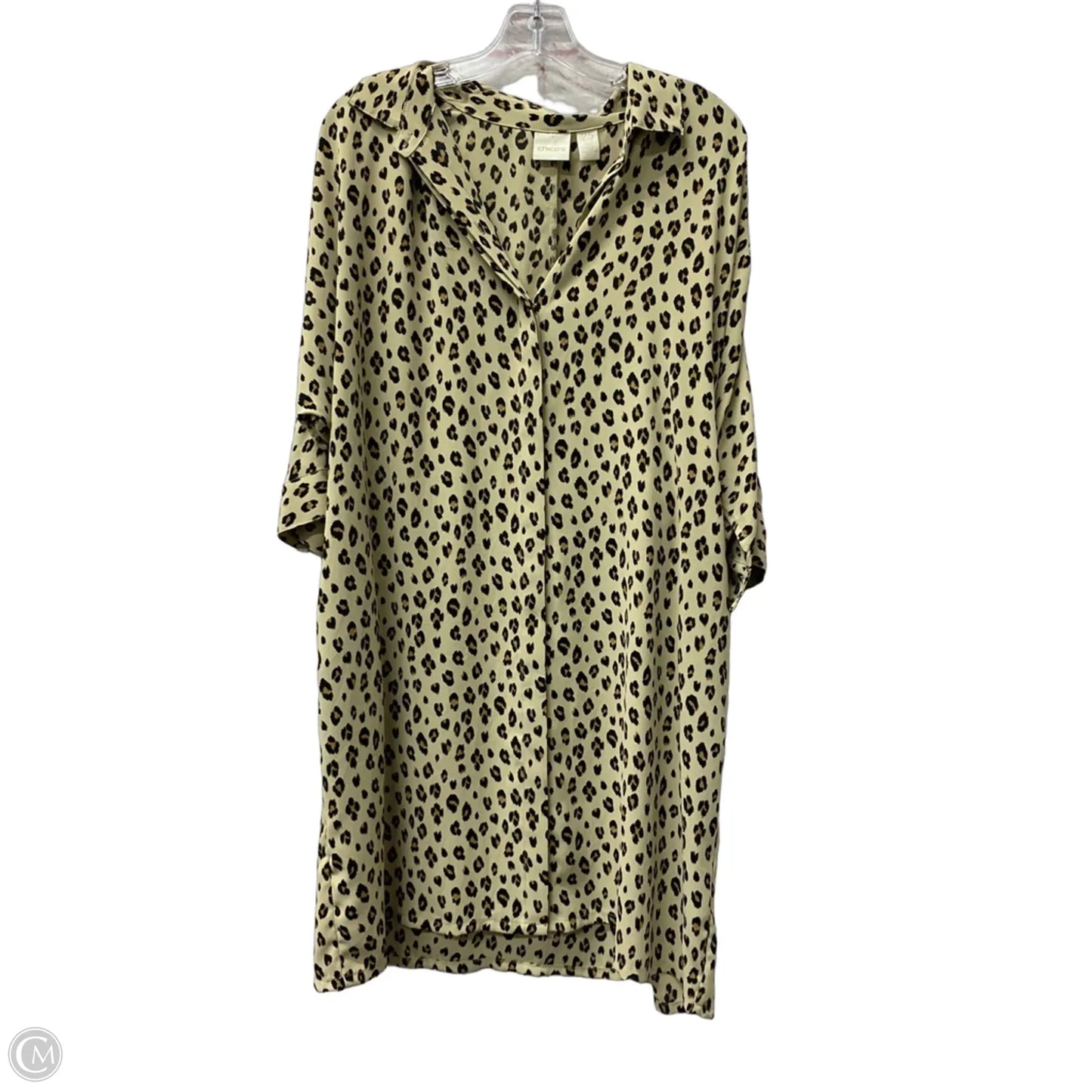Dress Casual Short By Chicos In Animal Print, Size: L