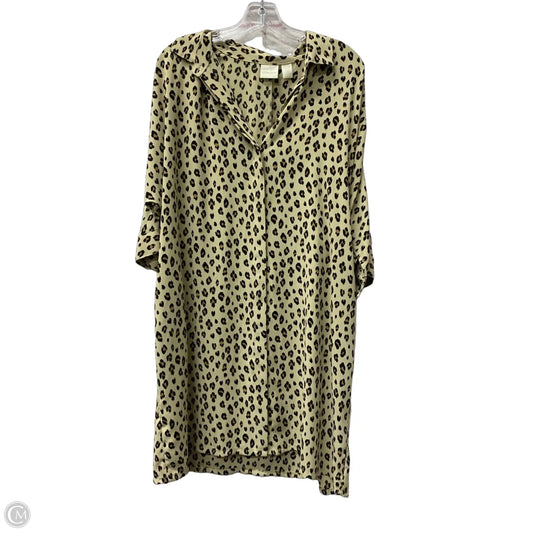 Dress Casual Short By Chicos In Animal Print, Size: L