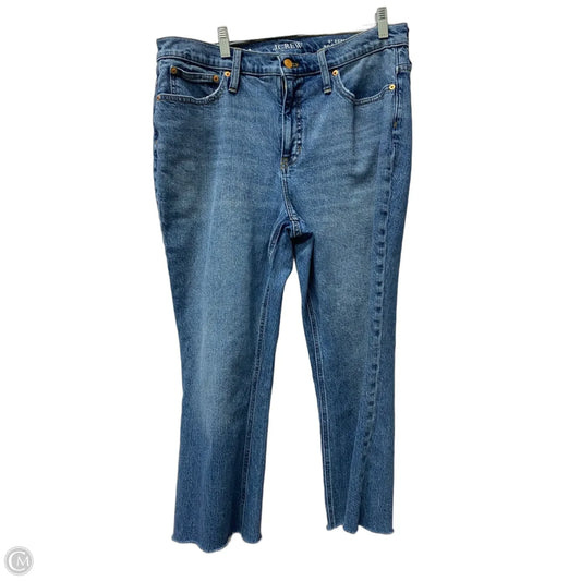 Jeans Boot Cut By J. Crew In Blue, Size: 12
