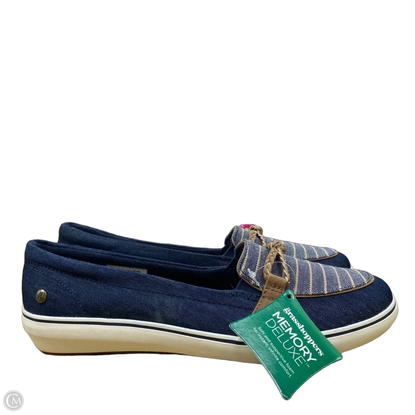 Shoes Flats By Grasshoppers In Blue, Size: 8