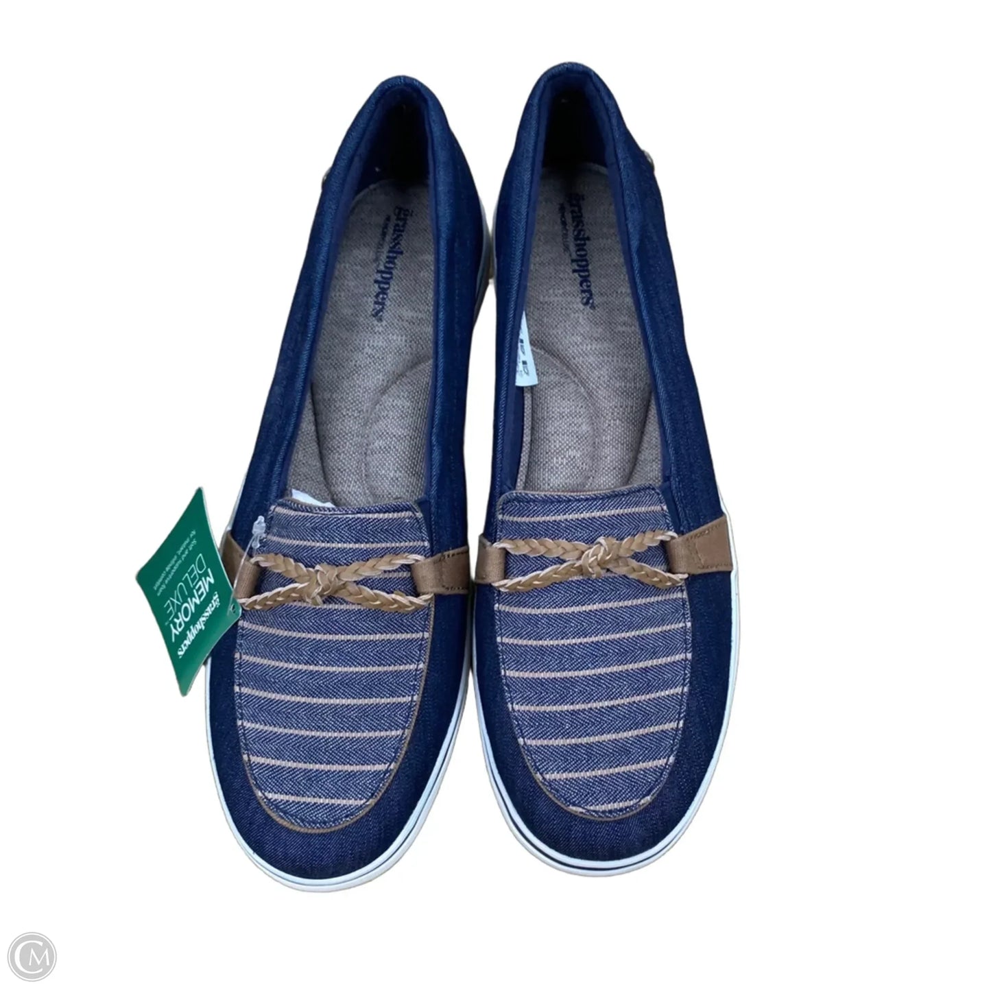 Shoes Flats By Grasshoppers In Blue, Size: 8