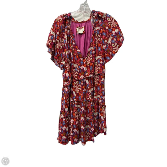 Dress Casual Short By Anthropologie In Red, Size: S