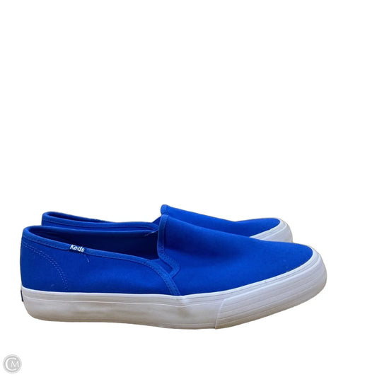 Shoes Flats By Keds In Blue, Size: 10