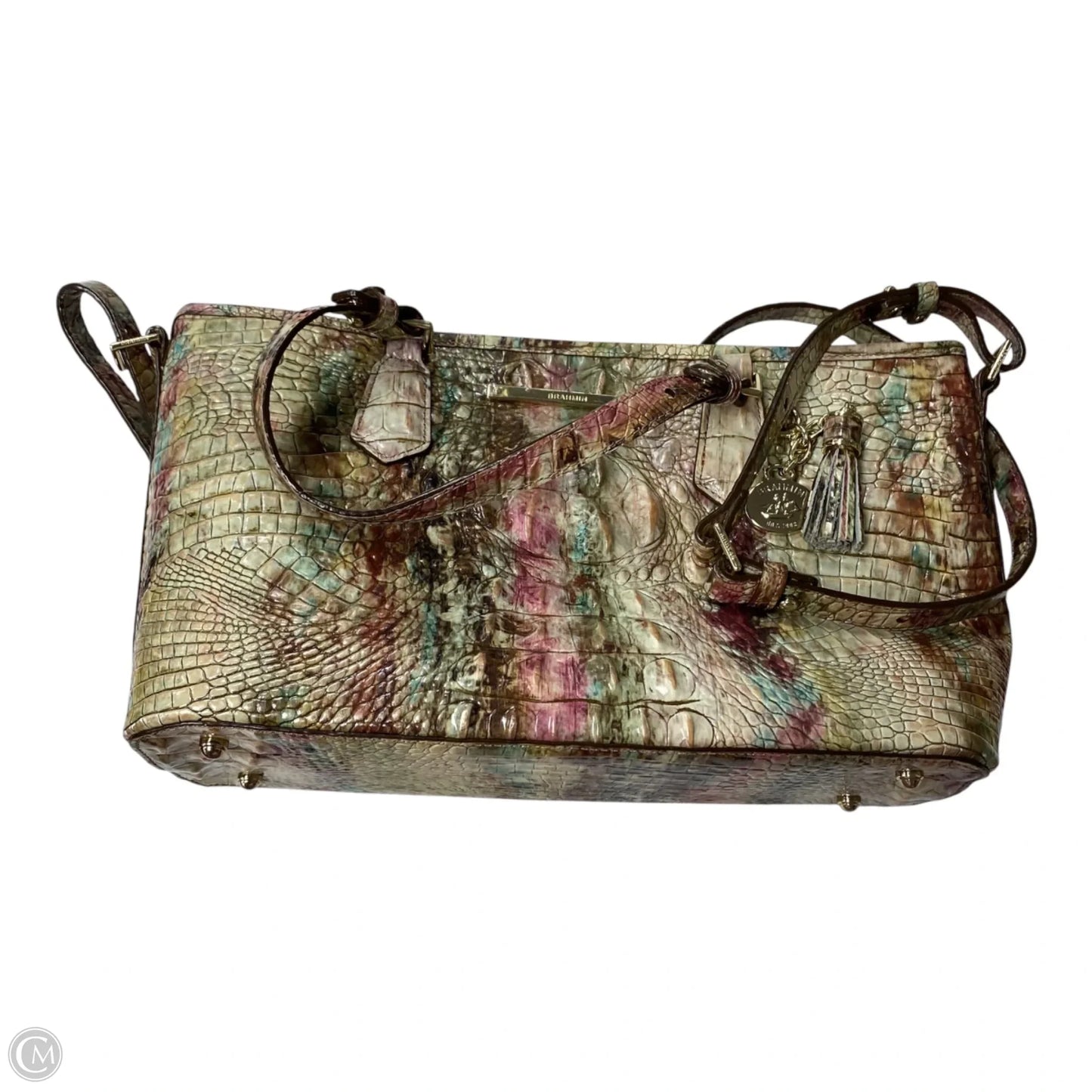 Handbag Designer By Brahmin, Size: Medium