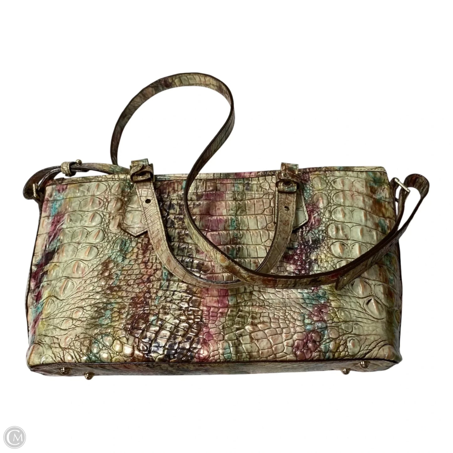 Handbag Designer By Brahmin, Size: Medium