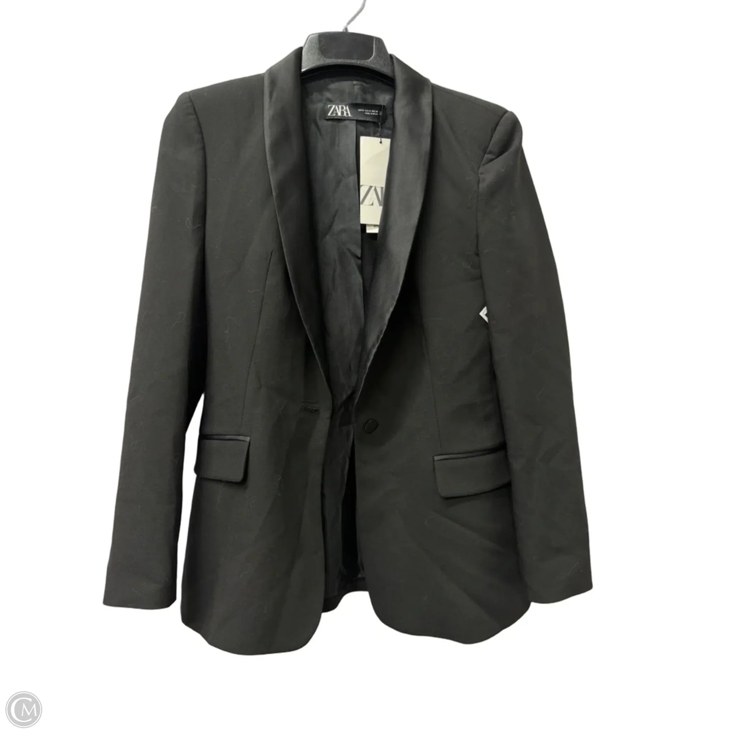 Blazer By Zara In Black, Size: M