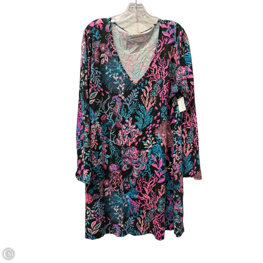 Dress Designer By Lilly Pulitzer In Black, Size: 1x