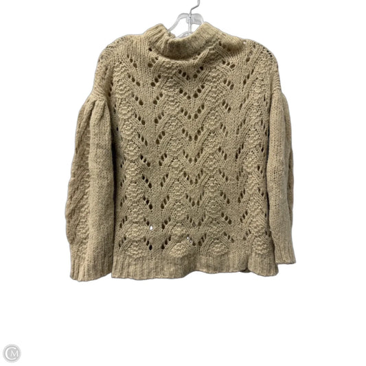 Sweater Cardigan Designer By Kate Spade In Cream, Size: Xs