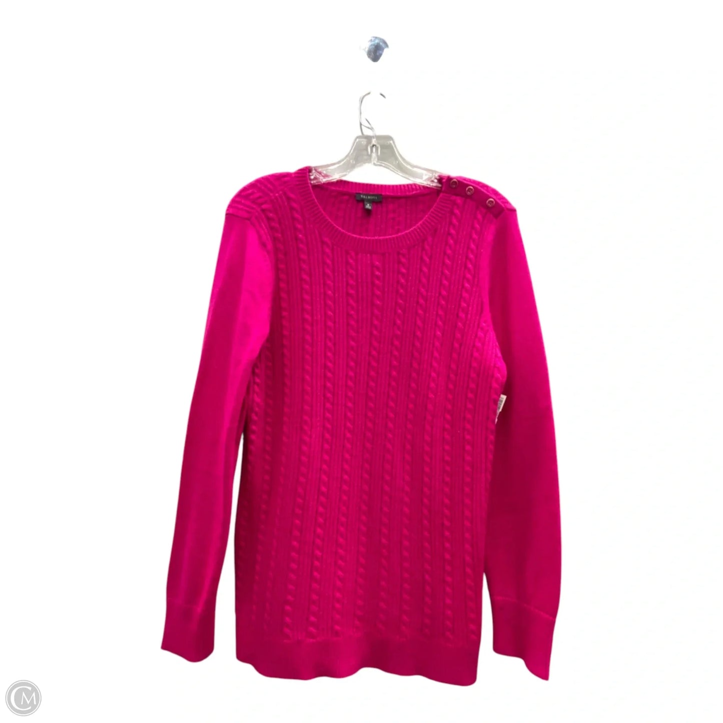 Sweater By Talbots In Pink, Size: M