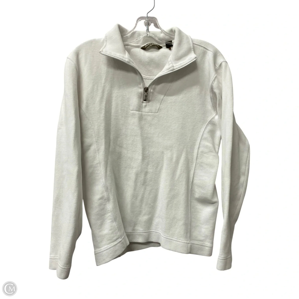 Sweatshirt Collar By Tommy Bahama In White, Size: S