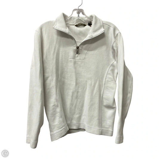 Sweatshirt Collar By Tommy Bahama In White, Size: S