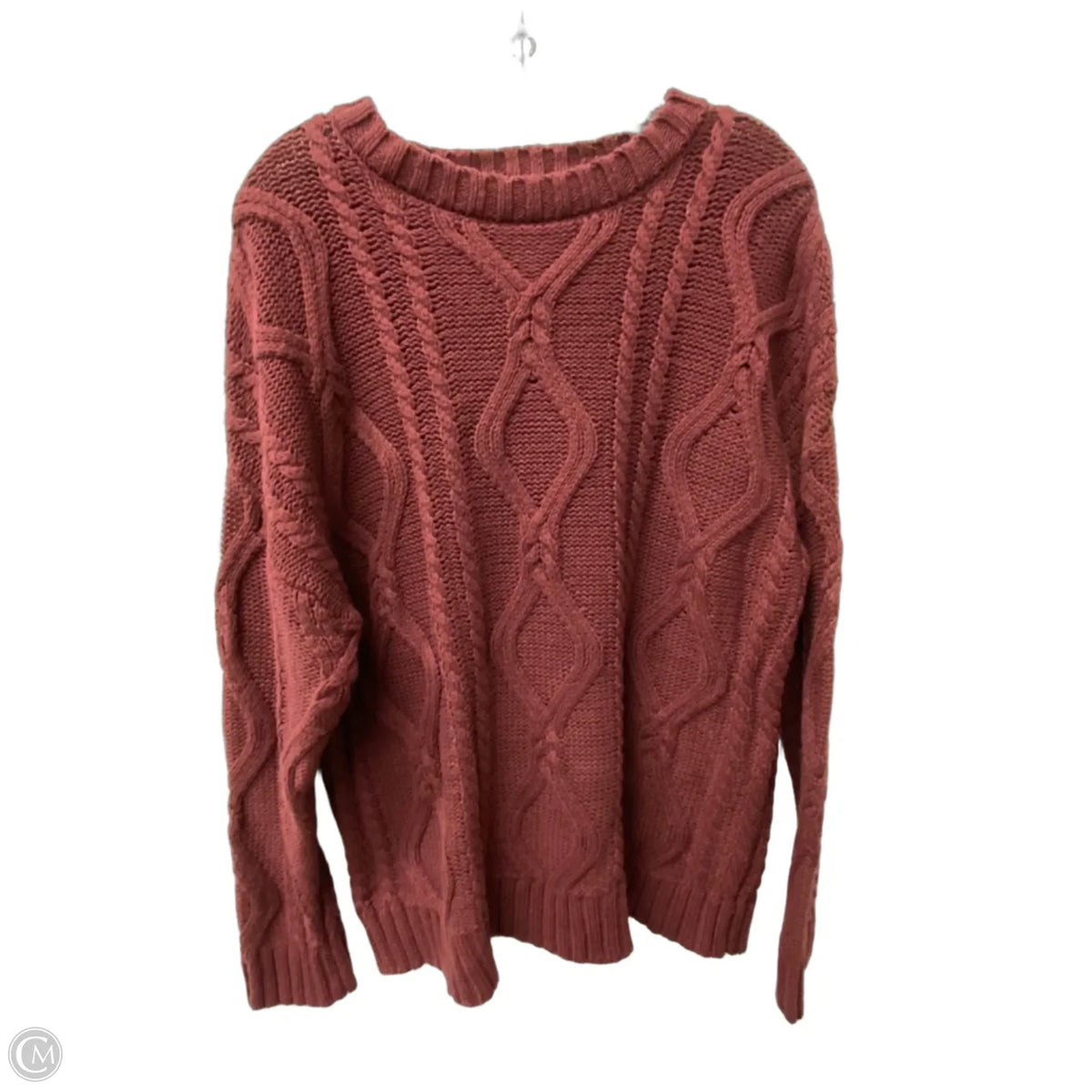 Sweater By Trendy Queen In Maroon, Size: M