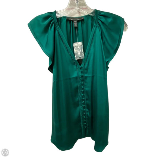 Top Short Sleeve By White House Black Market In Green, Size: Xxs