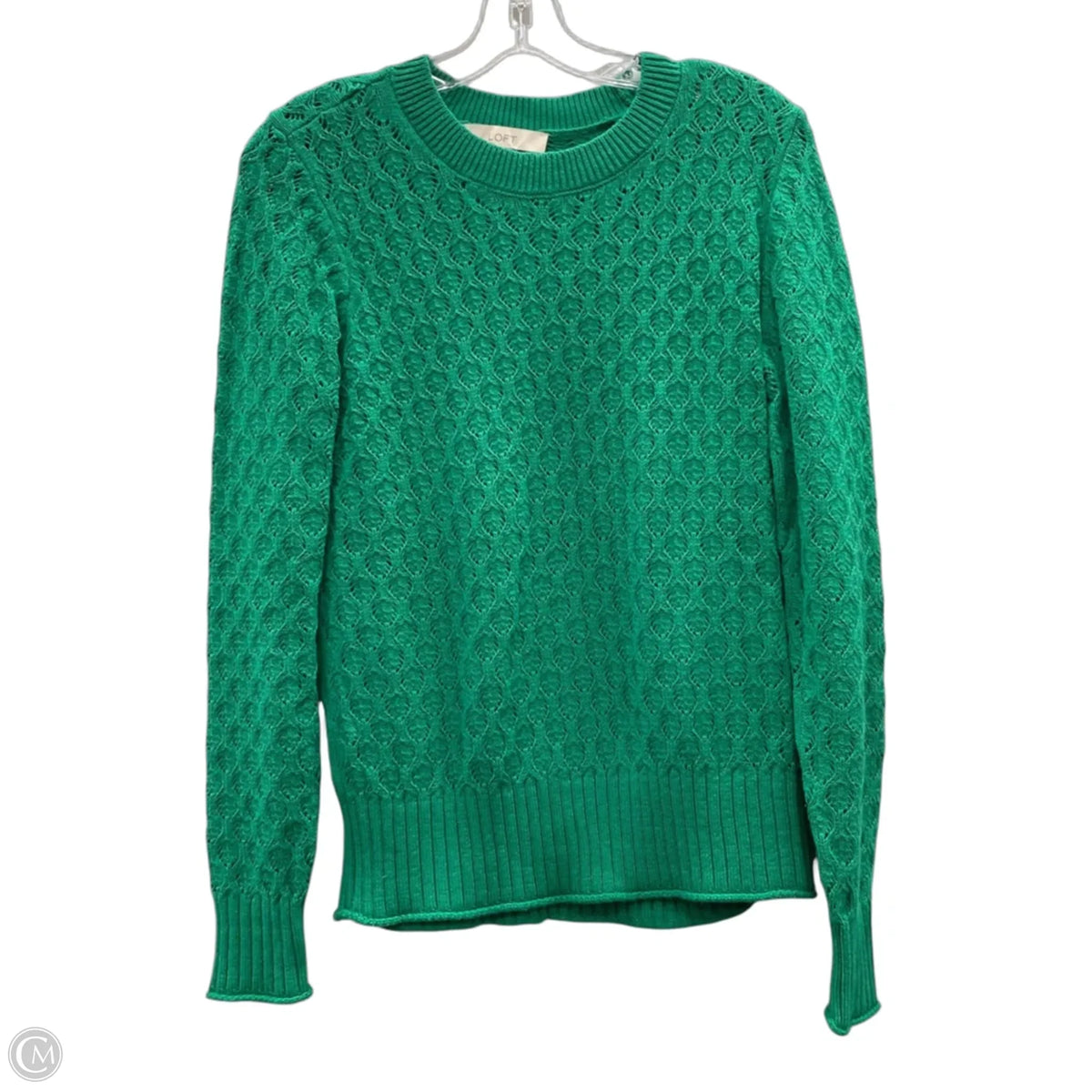 Sweater By Loft In Green, Size: M