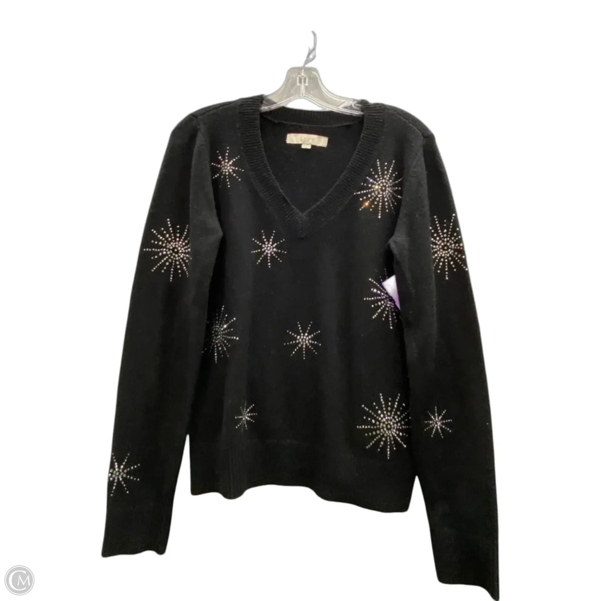 Sweater By Loft In Black, Size: Xs