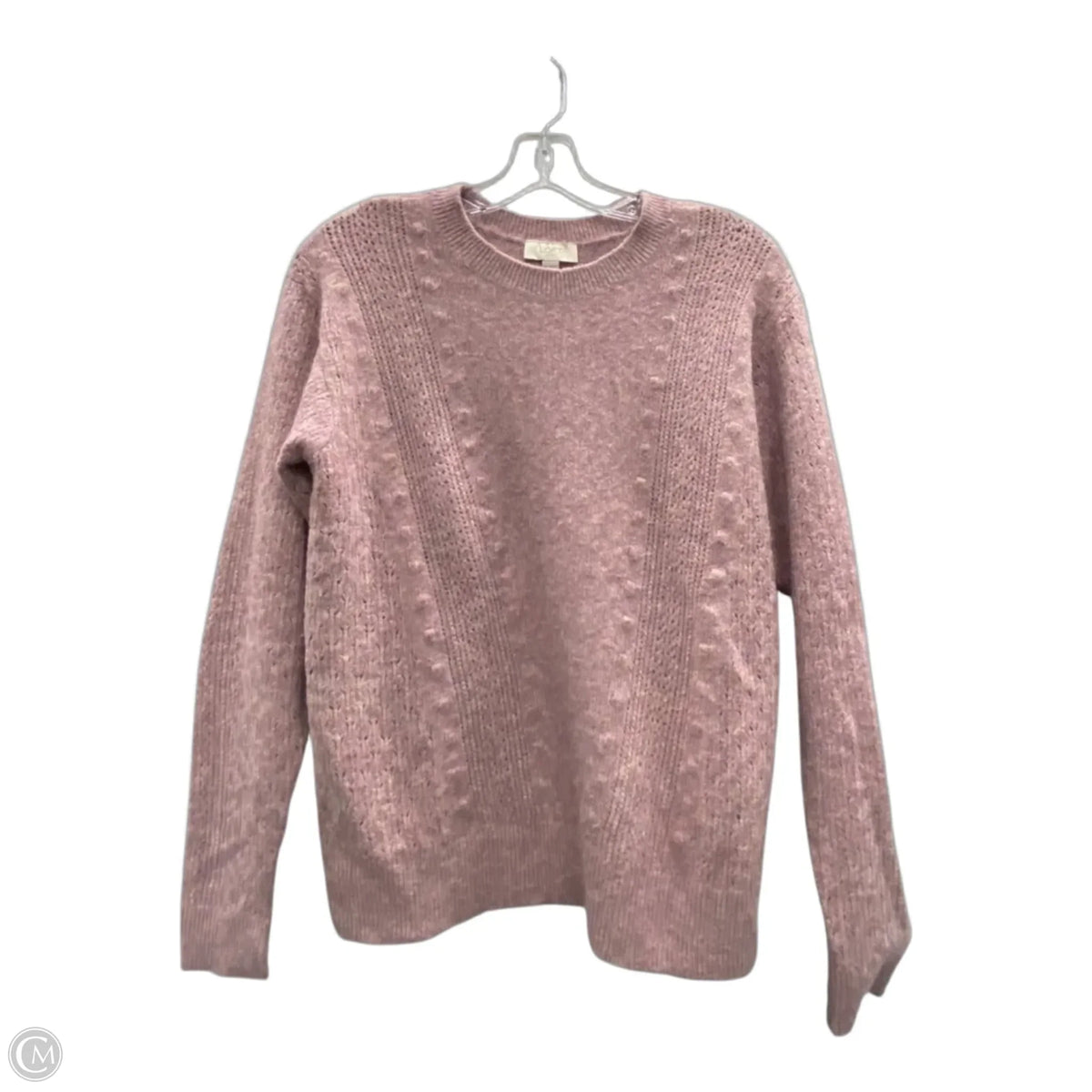 Sweater By Loft In Purple, Size: Xs