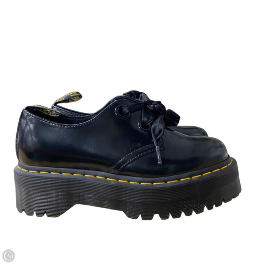 Shoes Flats By Dr Martens In Black, Size: 7